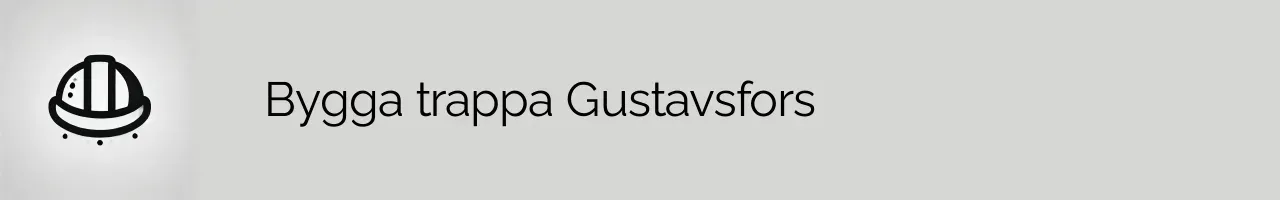 Bygga trappa Gustavsfors